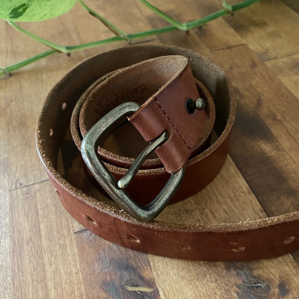 Genuine Soft Leather Belt